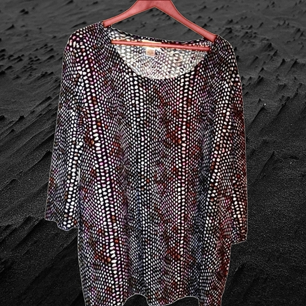 NWOT, Rebecca Malone Woman's Blouse, Size 1X